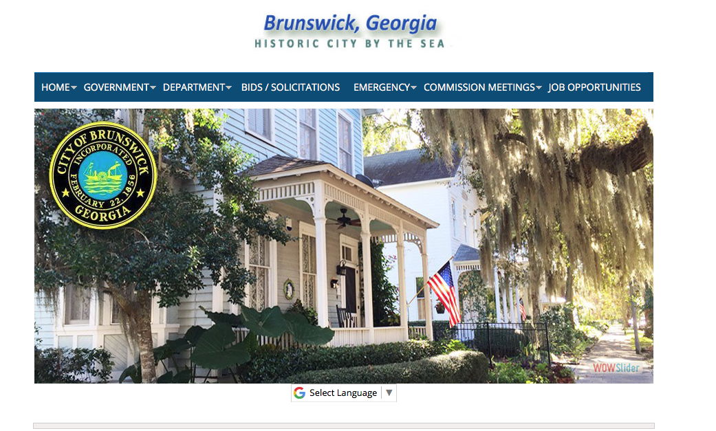 City Of Brunswick Website – Historic Brunswick NPA